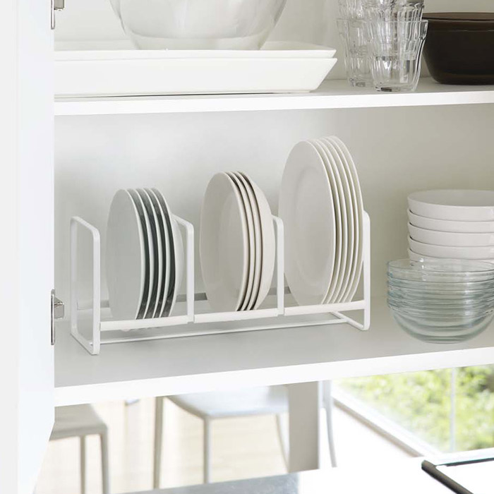 山崎実業　タワー　ディッシュラック　ワイド　S　ホワイト　/　tower　※