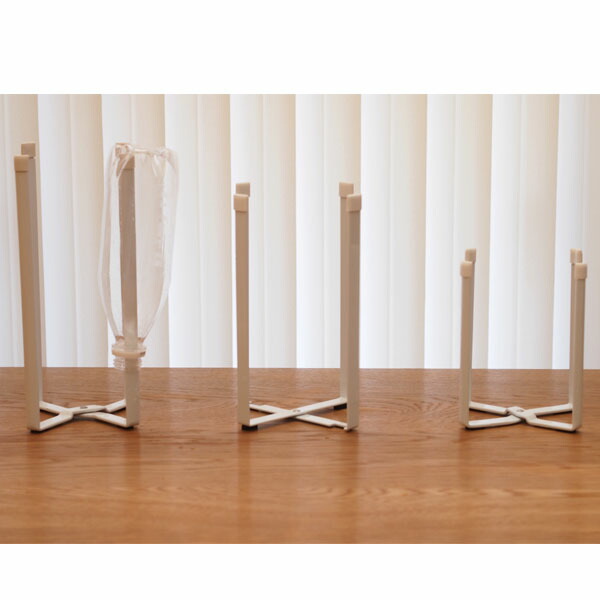 山崎実業　タワー　ポリ袋エコホルダー　L　ホワイト　/　tower　※