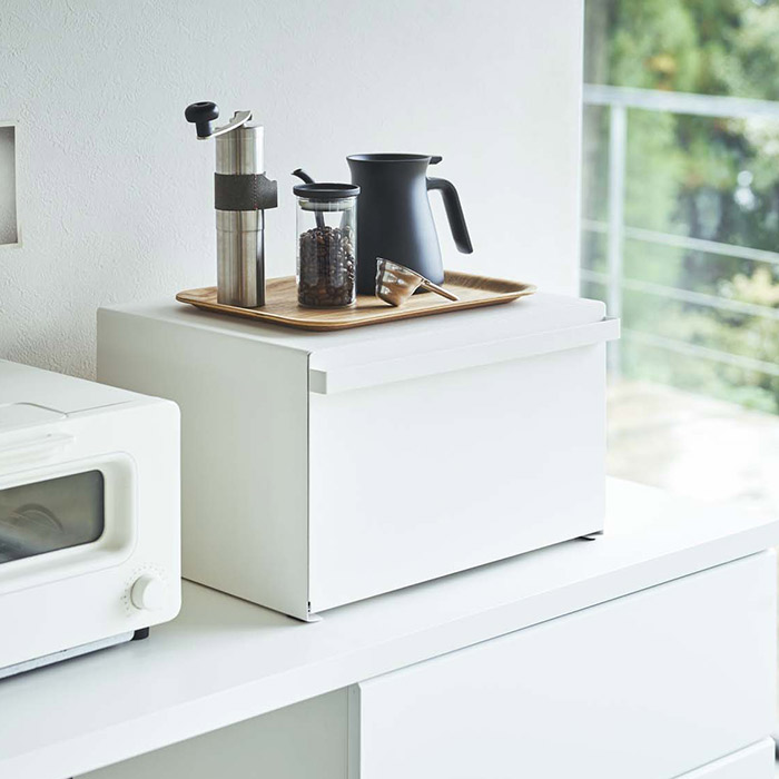 山崎実業　タワー　ブレッドケース　ホワイト　/　tower　※