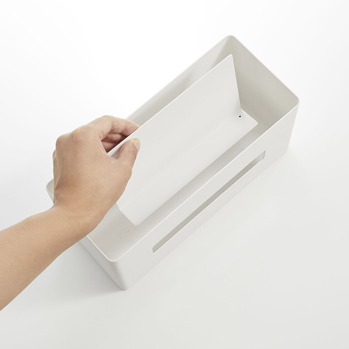 山崎実業　リン　両面ティッシュケース　/　rin　※