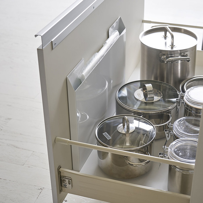 山崎実業　タワー　ランチョンマット収納　ホワイト　/　tower　※