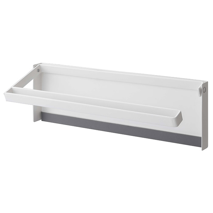 山崎実業　タワー　片手でカットマグネットキッチンペーパーホルダー　ホワイト　/　tower　※