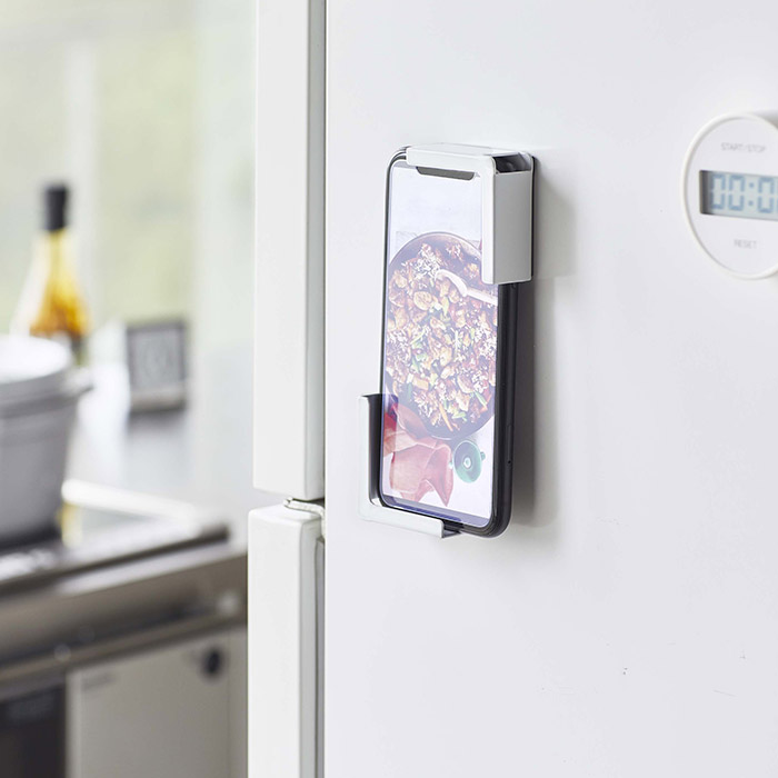 山崎実業　タワー　マグネットタブレットホルダー　ホワイト　/　tower　※