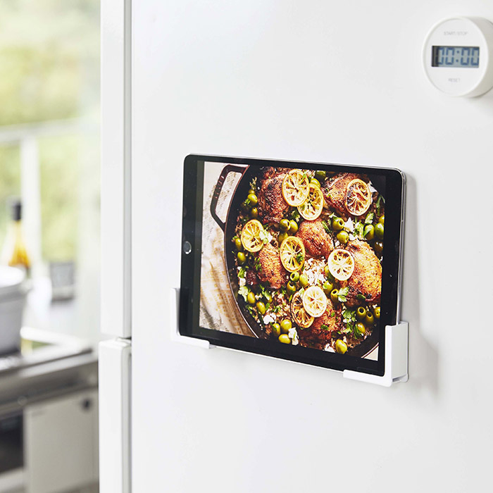 山崎実業　タワー　マグネットタブレットホルダー　ホワイト　/　tower　※