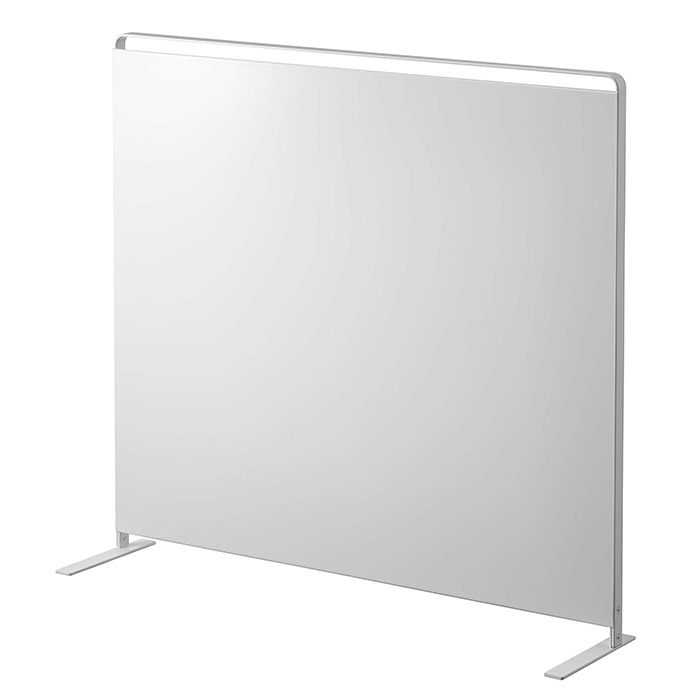 【同梱不可】山崎実業　タワー　キッチン自立式スチールパネル　縦型　ホワイト　/　tower　※