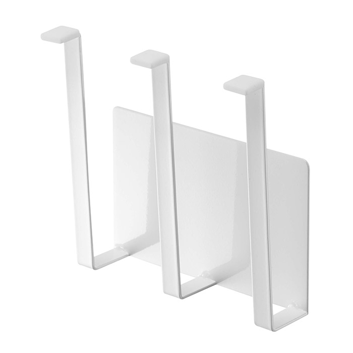 山崎実業　タワー　マグネットグラス&ボトルホルダー　ホワイト　/　tower　※