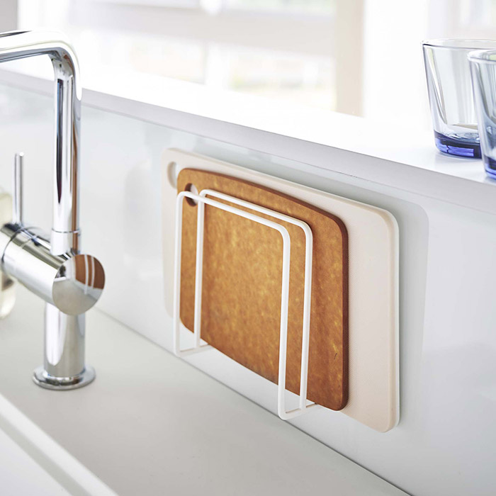 山崎実業　タワー　マグネットまな板スタンド　ホワイト　/　tower　※