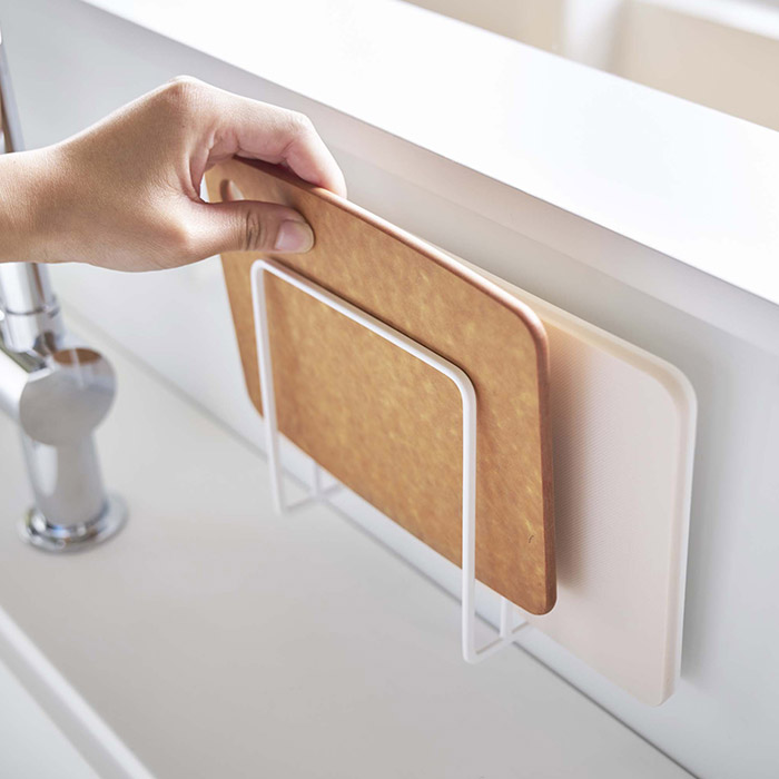 山崎実業　タワー　マグネットまな板スタンド　ホワイト　/　tower　※