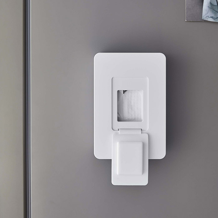 山崎実業　タワー　マグネットウェットシートホルダー　ホワイト　/　tower　※