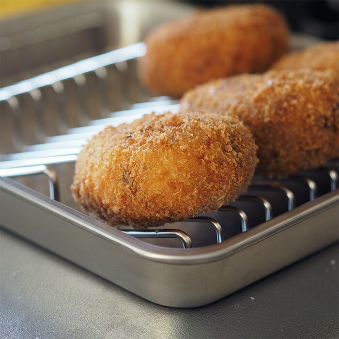 ヨシカワ　油切り名人　波型バットアミ　21取り