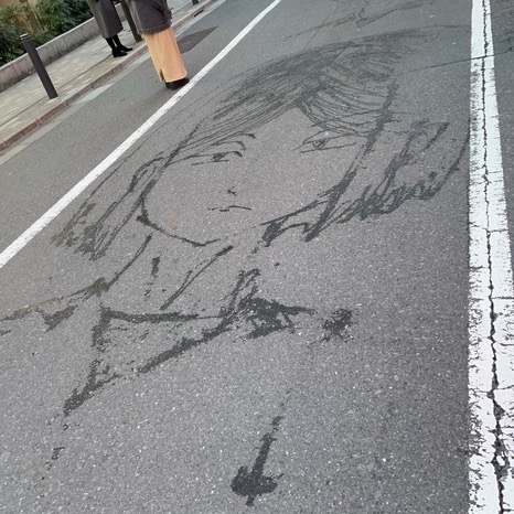 10分間の路上アート